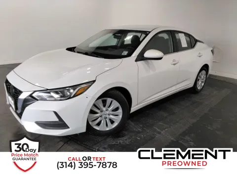 White 2022 Nissan Sentra S for sale in St. Charles, MO