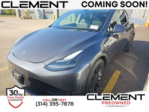 Blue 2022 Tesla Model Y Performance for sale in St. Charles, MO
