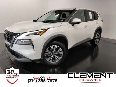 White 2023 Nissan Rogue SV for sale in St. Charles, MO