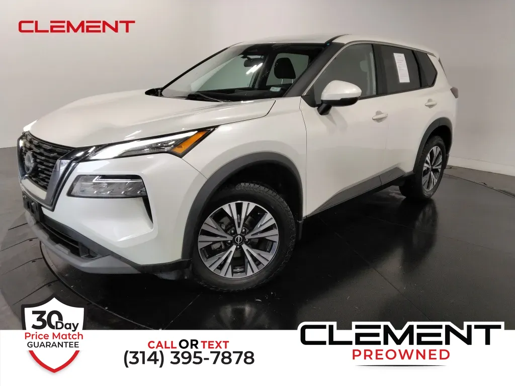 White 2023 Nissan Rogue SV for sale in St. Charles, MO