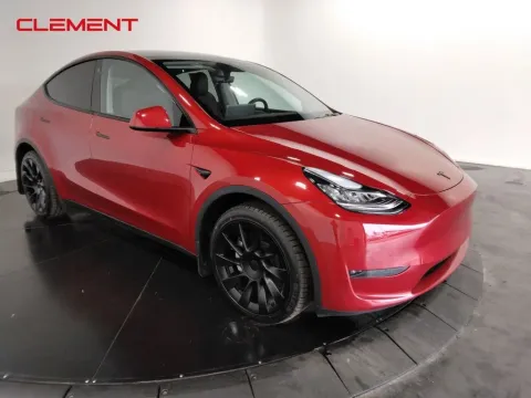 Another view of 2023 Tesla Model Y Long Range for sale in St. Charles, MO at Clement Supercenter