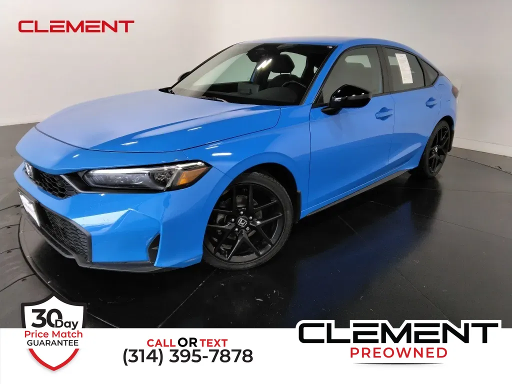 Blue 2025 Honda Civic Sport for sale in St. Charles, MO
