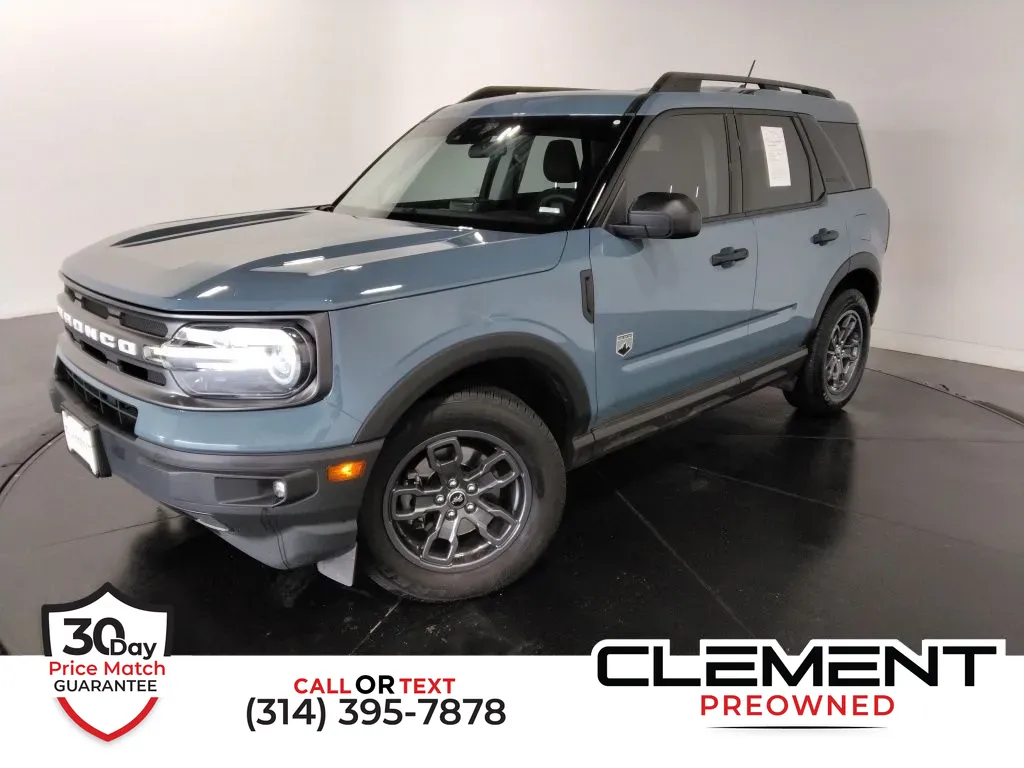 Blue 2021 Ford Bronco Sport Big Bend for sale in St. Charles, MO