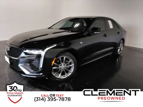 Black 2021 Cadillac CT4 for sale in St. Charles, MO