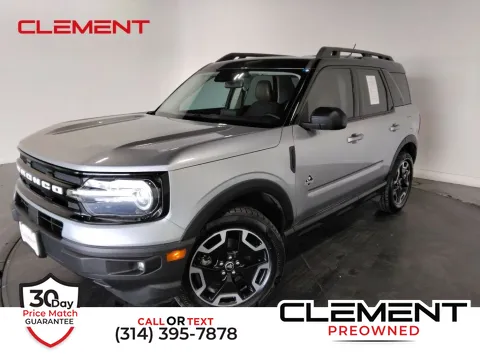 Silver 2022 Ford Bronco Sport Outer Banks for sale in St. Charles, MO