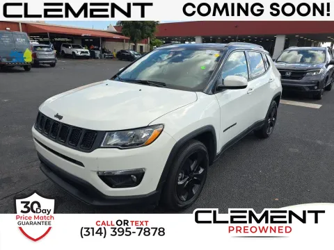White 2021 Jeep Compass Altitude for sale in St. Charles, MO