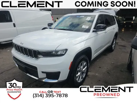 White 2021 Jeep Grand Cherokee L Limited for sale in St. Charles, MO
