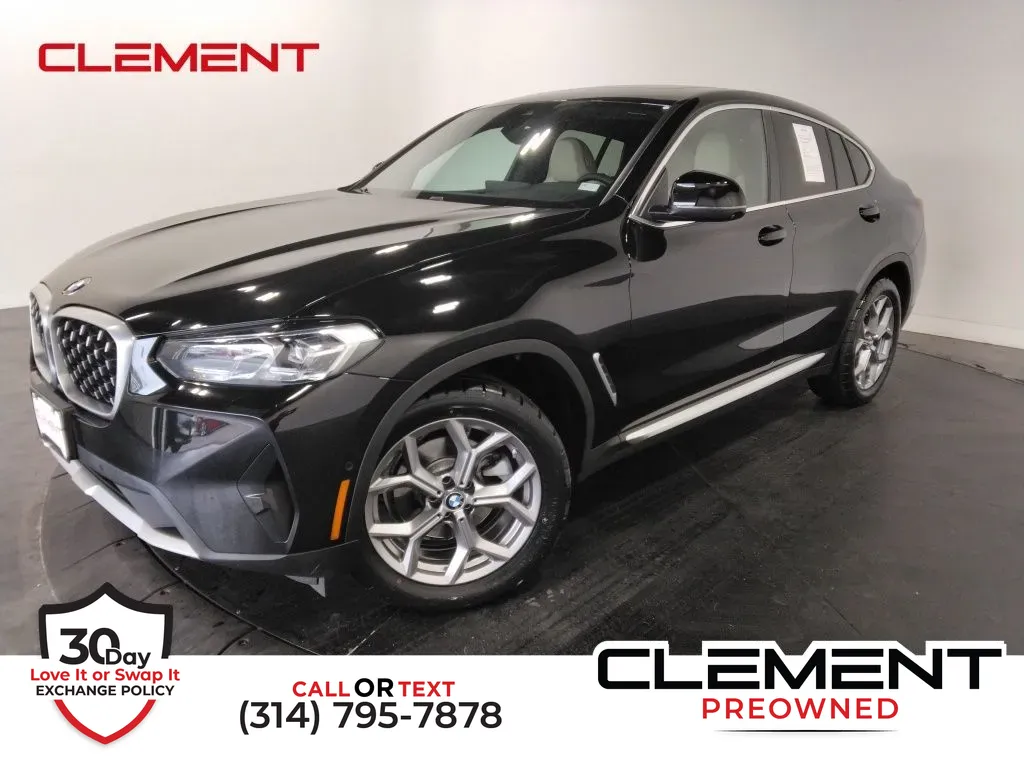 Black 2023 BMW X4 xDrive30i for sale in St. Charles, MO