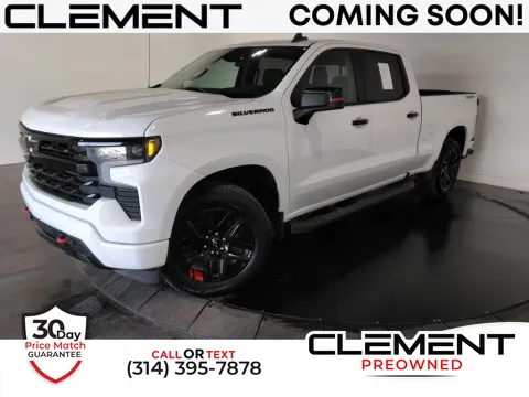 White 2023 Chevrolet Silverado 1500 RST for sale in St. Charles, MO