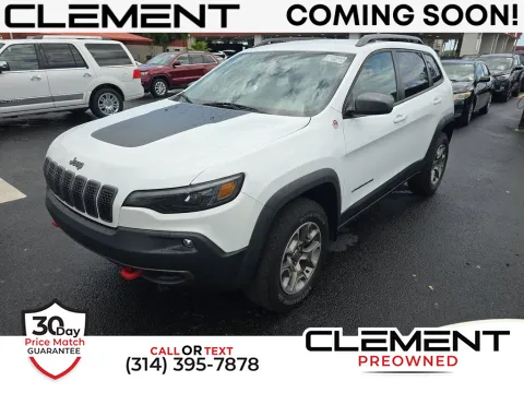 White 2021 Jeep Cherokee Trailhawk for sale in St. Charles, MO