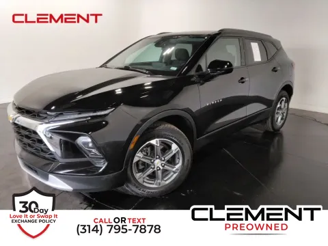 Black 2023 Chevrolet Blazer LT for sale in St. Charles, MO