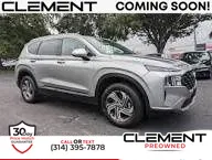 Silver 2023 Hyundai Santa Fe SEL for sale in St. Charles, MO