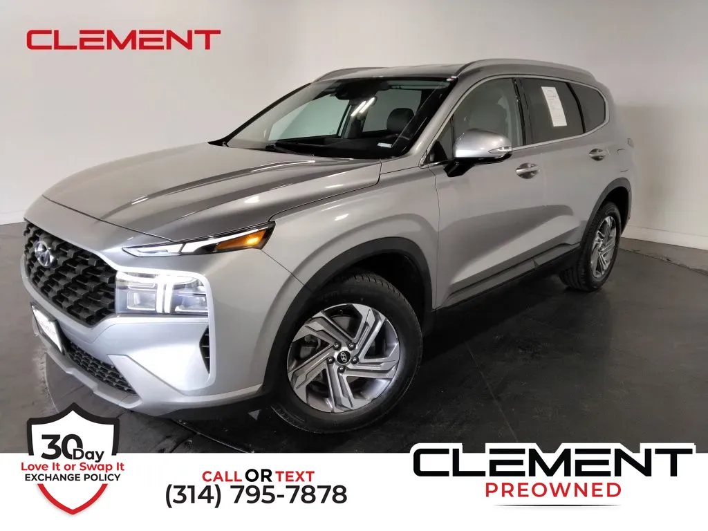 Silver 2023 Hyundai Santa Fe SEL for sale in St. Charles, MO