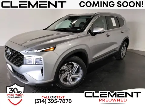 Silver 2023 Hyundai Santa Fe SEL for sale in St. Charles, MO