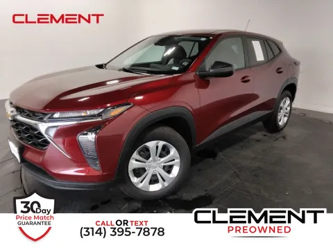 Red 2025 Chevrolet Trax LS for sale in St. Charles, MO