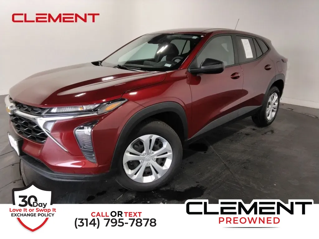 Red 2025 Chevrolet Trax LS for sale in St. Charles, MO