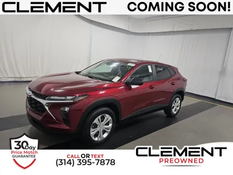 Red 2025 Chevrolet Trax LS for sale in St. Charles, MO