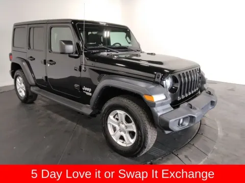 Another view of 2019 Jeep Wrangler Unlimited Sport for sale in St. Charles, MO at Clement Supercenter