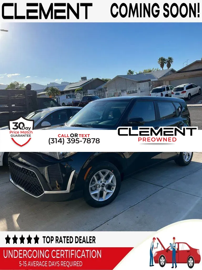 Black 2023 Kia Soul LX for sale in St. Charles, MO