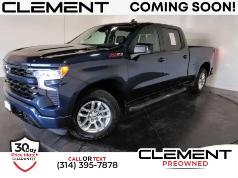 Blue 2023 Chevrolet Silverado 1500 RST for sale in St. Charles, MO