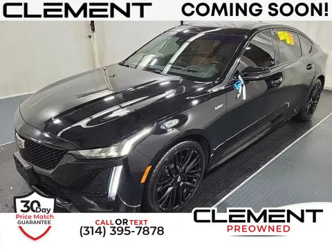 Black 2021 Cadillac CT5 V-Series for sale in St. Charles, MO