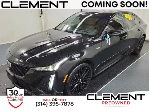 Black 2021 Cadillac CT5 V-Series for sale in St. Charles, MO