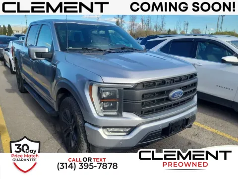 Blue 2021 Ford F-150 Lariat for sale in St. Charles, MO