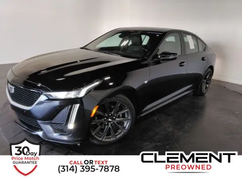 Black 2022 Cadillac CT5 Sport for sale in St. Charles, MO