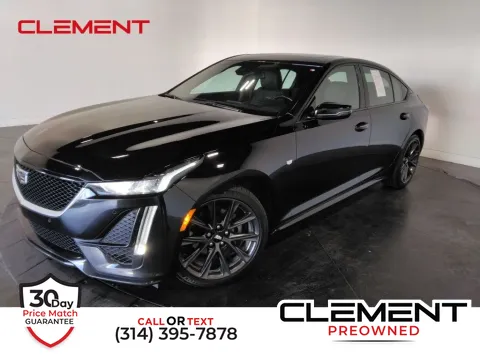 Black 2022 Cadillac CT5 Sport for sale in St. Charles, MO