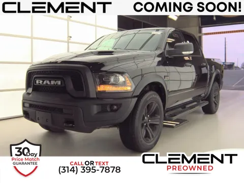 Black 2022 Ram 1500 Classic Warlock for sale in St. Charles, MO