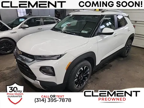 White 2023 Chevrolet TrailBlazer LT for sale in St. Charles, MO