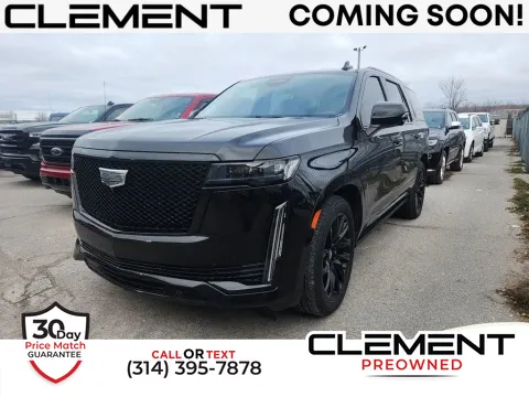 Black 2023 Cadillac Escalade Sport Platinum for sale in St. Charles, MO