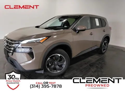 Beige 2024 Nissan Rogue SV for sale in St. Charles, MO
