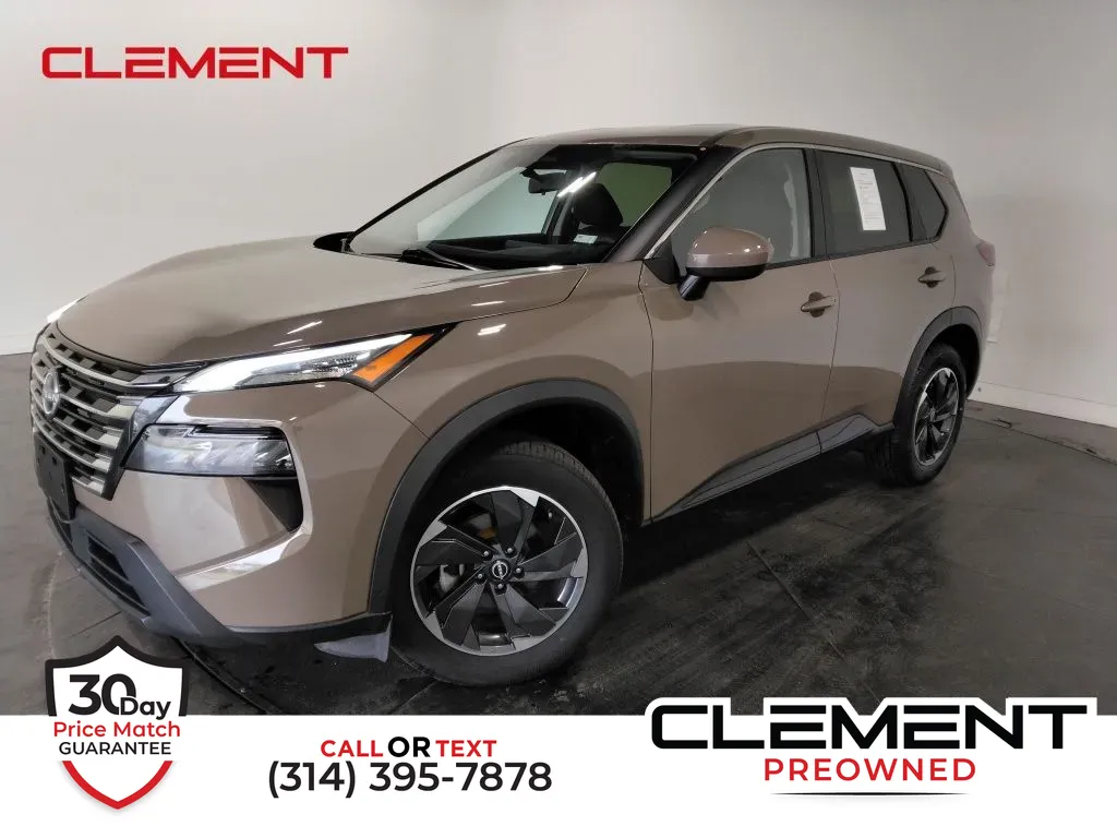 Beige 2024 Nissan Rogue SV for sale in St. Charles, MO