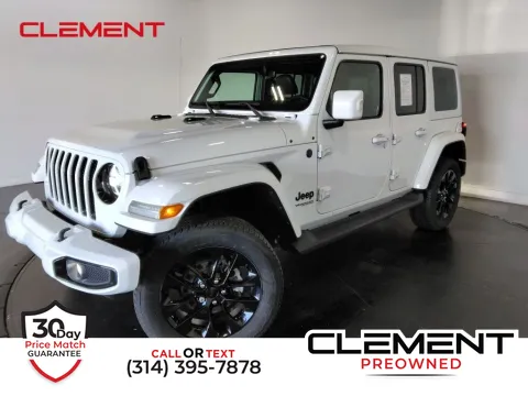 White 2022 Jeep Wrangler Unlimited Sahara High Altitude for sale in St. Charles, MO