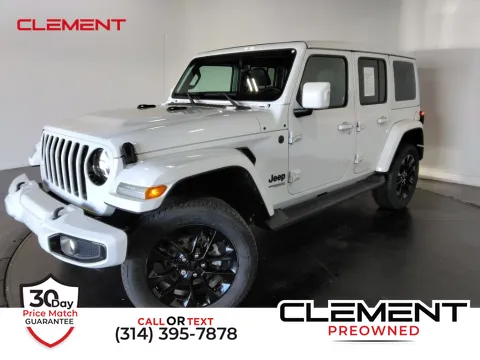 White 2022 Jeep Wrangler Unlimited Sahara High Altitude for sale in St. Charles, MO