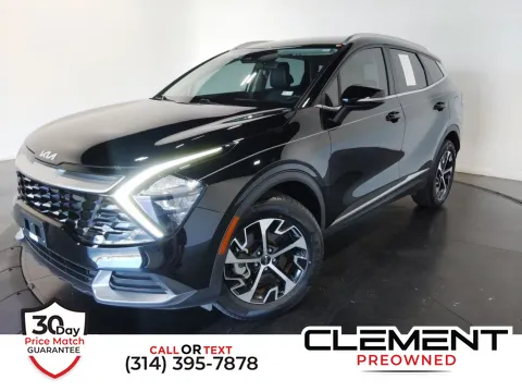 Black 2023 Kia Sportage EX for sale in St. Charles, MO