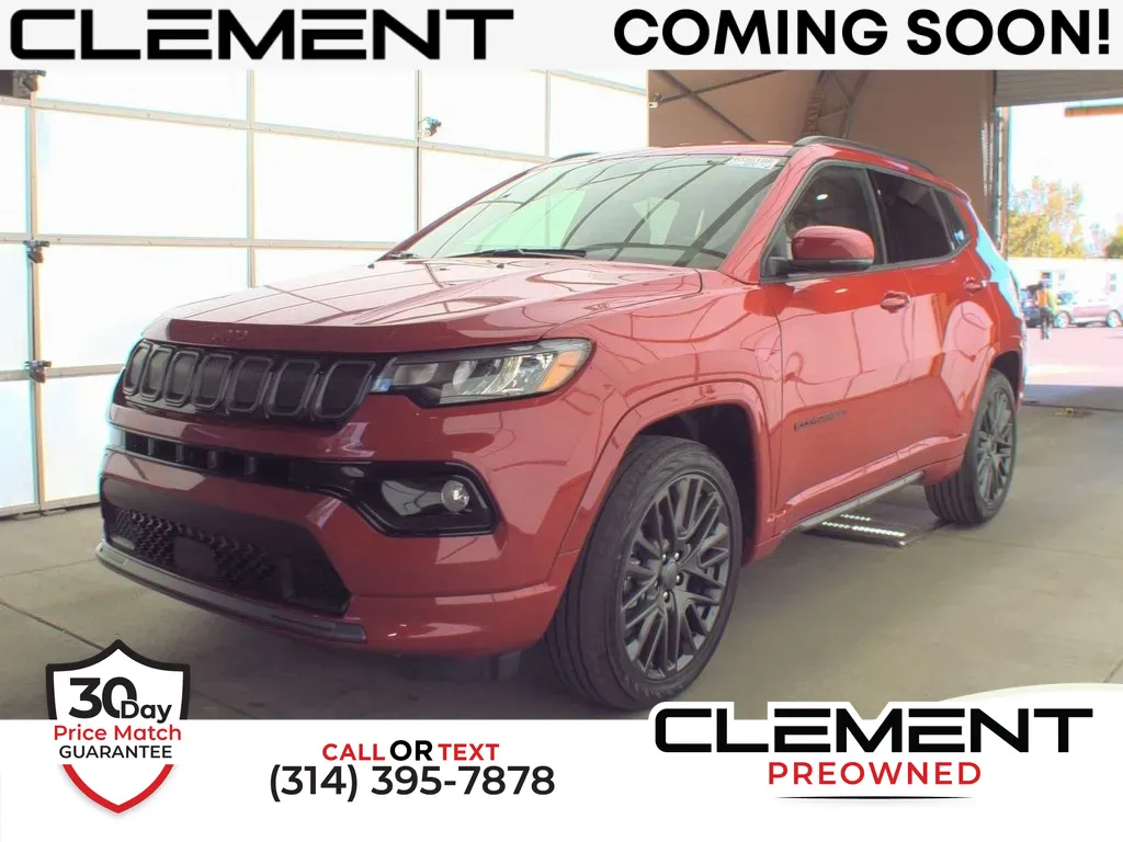 Red 2022 Jeep Compass Red Edition for sale in St. Charles, MO