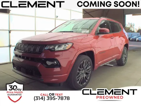 Red 2022 Jeep Compass Limited for sale in St. Charles, MO