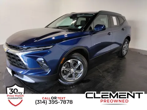 Blue 2023 Chevrolet Blazer LT for sale in St. Charles, MO