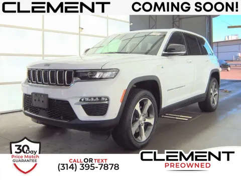 White 2023 Jeep Grand Cherokee 4xe for sale in St. Charles, MO