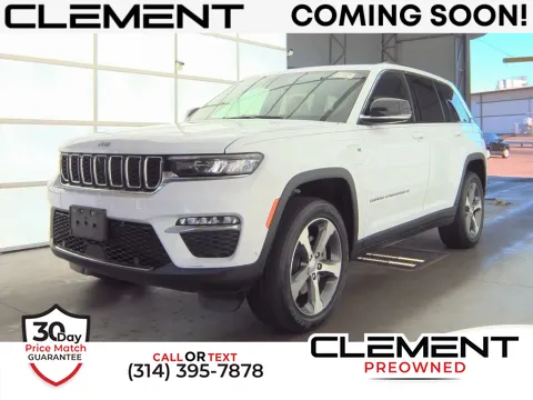 White 2023 Jeep Grand Cherokee 4xe for sale in St. Charles, MO
