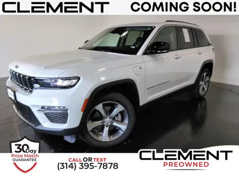 White 2023 Jeep Grand Cherokee 4xe for sale in St. Charles, MO