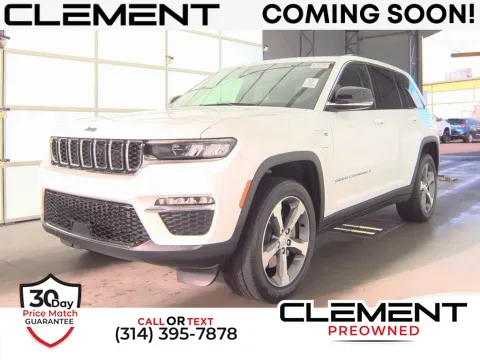 White 2023 Jeep Grand Cherokee 4xe for sale in St. Charles, MO