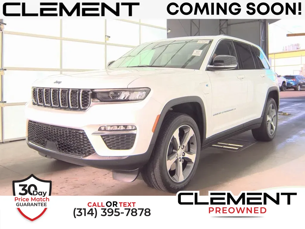 White 2023 Jeep Grand Cherokee 4xe for sale in St. Charles, MO