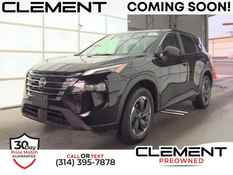 Black 2024 Nissan Rogue SV for sale in St. Charles, MO