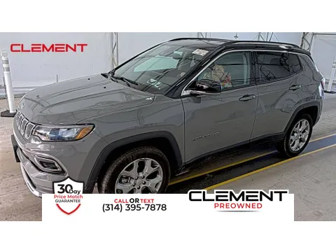 Gray 2022 Jeep Compass Limited for sale in St. Charles, MO