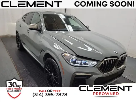 Gray 2022 BMW X6 M50i for sale in St. Charles, MO