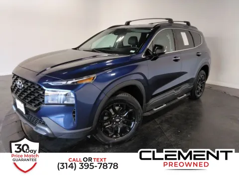 Blue 2023 Hyundai Santa Fe XRT for sale in St. Charles, MO