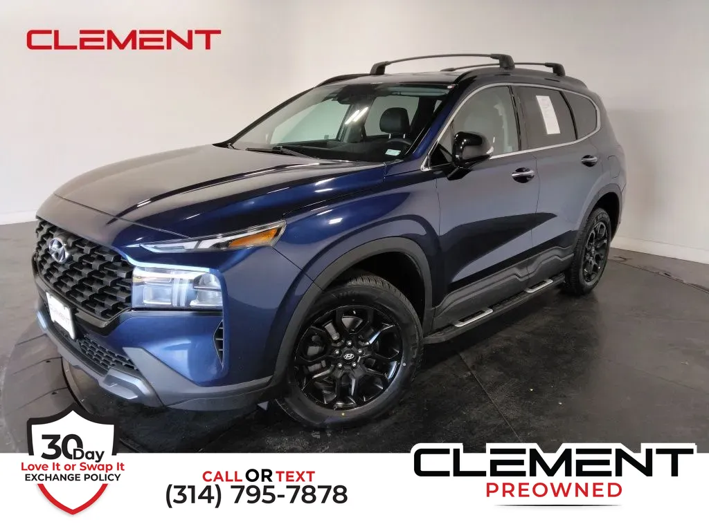 Blue 2023 Hyundai Santa Fe XRT for sale in St. Charles, MO
